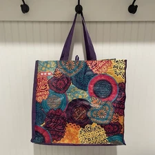 H-E-B Tote Bag HEB Dia De Los Muertos Fiesta Festival Rare 18.5x16.5x9