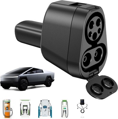 Upgraded CCS1 to Tesla Charger Adapter for Cybertruck & All Tesla Models, MAX...