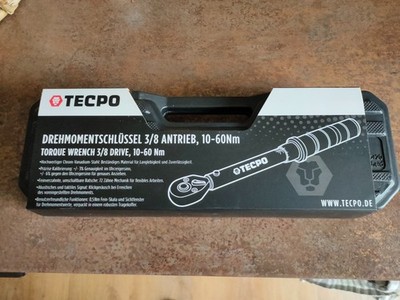 Tecpo drehmomentschlüssel neu unbenutzt.