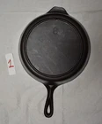 Fully Restored Vintage #8 Single Notch Lodge Cast Iron deep Chicken Fryer 1930's