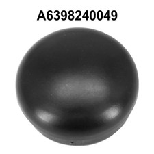 Front Wind-Screen Wiper Nut Cap Cover For Mercedes W639 A6398240049 Black 1-Pc