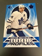 2020-21 SP Authenic Profiles #AP-20 Auston Matthews 