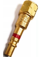 Western Enterprises QDB200 Quick Connect Torch Male Plug Brass Fuel Gas