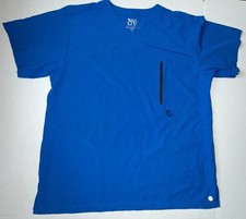 Barco One Men's Amplify V-Neck Scrub Top in Royal Blue