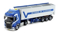 TEKNO,SCANIA R Highline 4x2 with tipper 3 Axles VAN VLASTUIN , 1/50, TEK84935