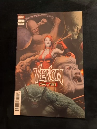 VENOM ACTS OF EVIL #1 VARIANT FIRST PRINTING