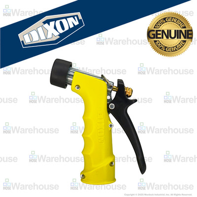 Genuine Dixon SN75 Insulated Water Nozzle   3/4'' GHT, Chrome Zinc, Brass Valve
