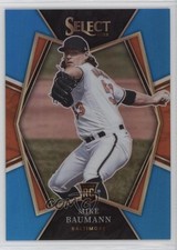 2022 Panini Select Premier Level Light Blue Prizm 143/149 Mike Baumann #120 7ba