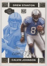 2007 Co-Signers Blue Changing Faces Gold Calvin Johnson Drew Stanton HOF 0l1