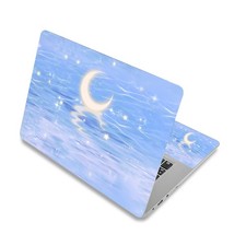 Laptop Skin Sticker Decal,12" 13" 14.96 inches x 10.65 inches, Starry Moon