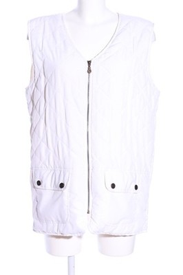 NANDA S. Steppweste Damen Weste Gr. DE 40 weiß Casual-Look