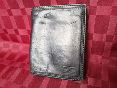 Camel Active Men's Leather Wallet Black Bifold Purse Beheim International