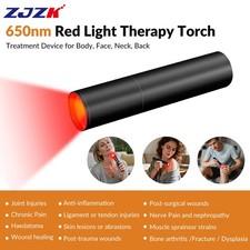 660nm Red Light Therapy Device for Deep Pain Relief  Tissue Healing Home Use