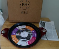 Princess House Mi Cocina 10” Comal Griddle cast iron flat skillet 5602 NIB