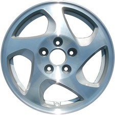 Refurbished 16x6.5 Painted Bright Silver Wheel Fits 1997-2001 Honda Prelude