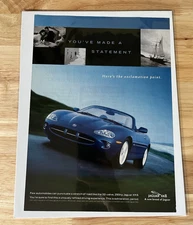 JAGUAR XK8 1998 ORIGINAL Vintage Print Ad