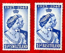 BASUTALAND & SWAZILAND SC#'S 39,48 Mint NH/LH OG VF (8-247)