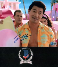 SIMU LIU SIGNED AUTOGRAPHED BARBIE KEN 8X10 PHOTO BECKETT BAS COA