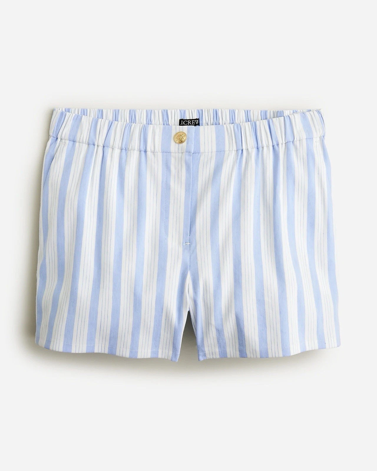 J.Crew Women’s Med Pinstripe Linen Blend Nautical Preppy Summer Shorts