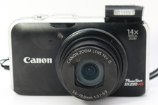 Canon PowerShot SX230 HS 12.1MP 14x IS Zoom GPS Camera   Full HD 1080p   Tested