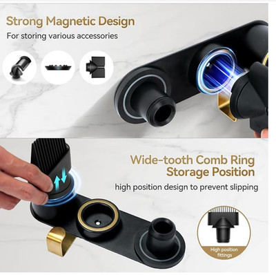 Magnetic For Dyson Supersonic Hair Dryer Accessories Wall Mount Holder Hanger