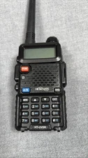 HESENATE UV-5R HT-UV5R Dual Band VHF UHF FM Ham Two-Way Radio W/ Ear Piece 