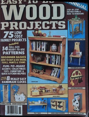Easy -To-Do Wood Projects 1991 Annuall