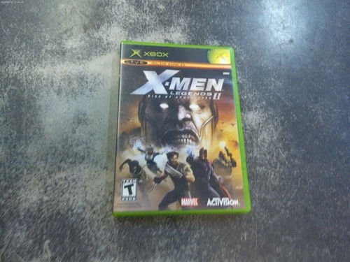 X-Men Legends II: Rise of Apocalypse (Microsoft Xbox, 2005) CIB W/ Manual tested