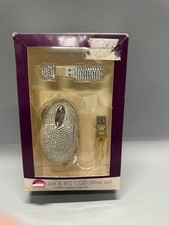 Home Elements Bling Wired mouse  8G USB drive set