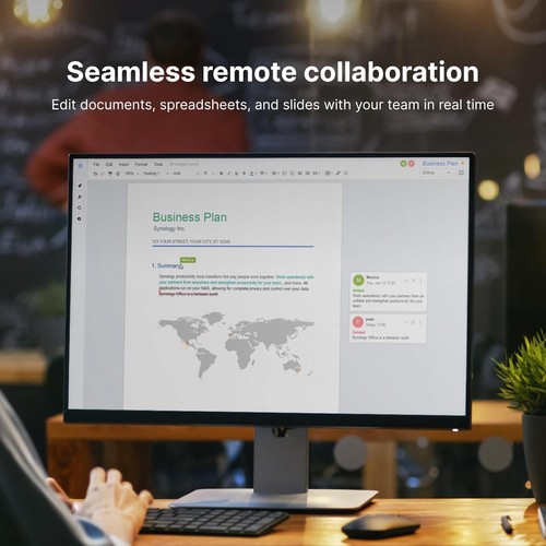 Synology DiskStation DS124 Realtek RTD1619B Desktop NAS Server - Black - 第 5/9 張圖片