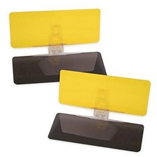 Car Sun Visor Pack of 2 , Tac Extension, 2 in 1 for Day and Night Anti-Glare,