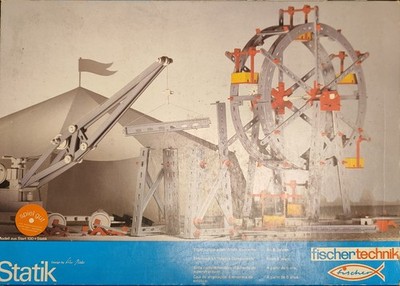 Fischertechnik Statik Ergänzungspack Riesenrad, vermutlich vollständig 