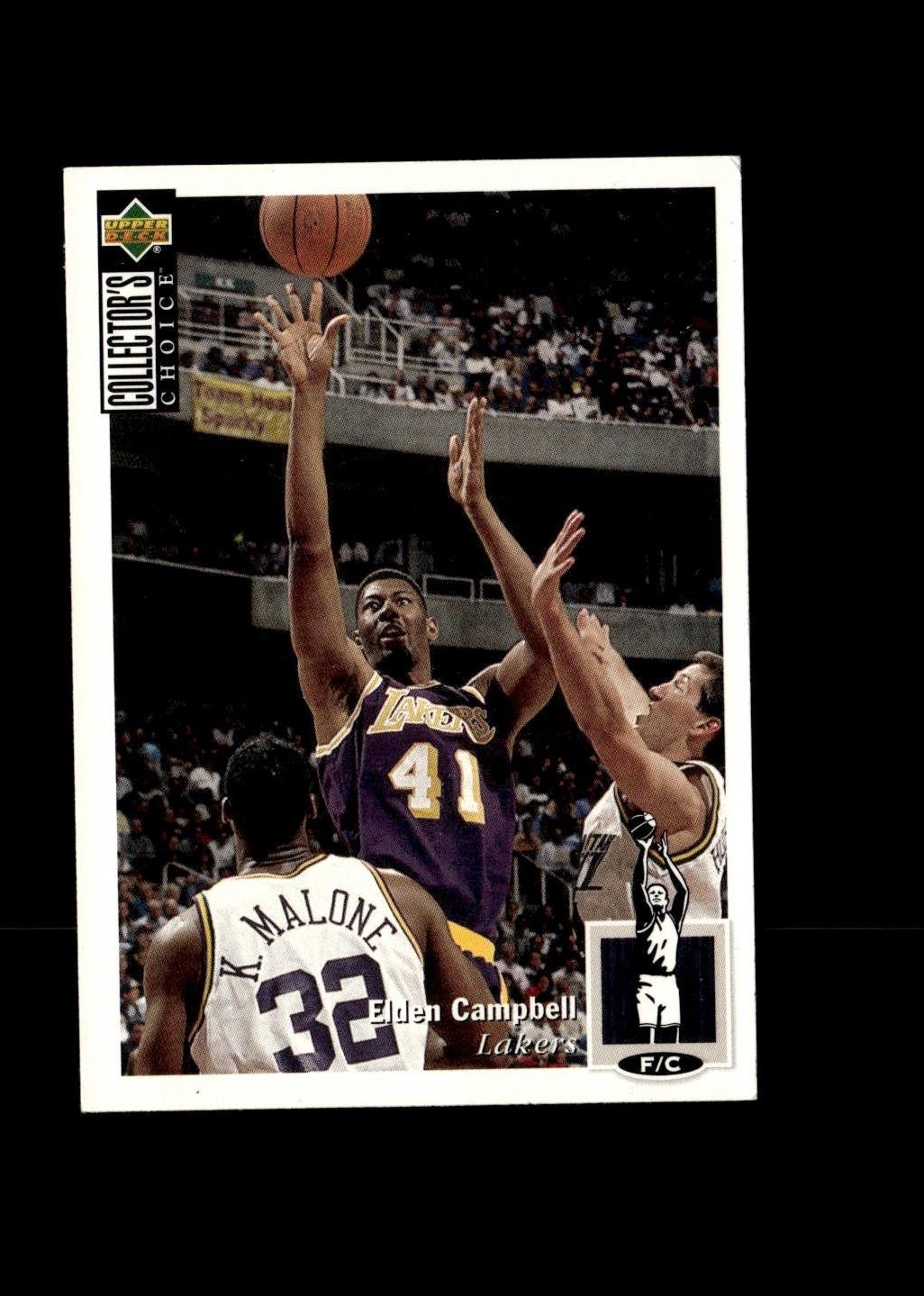 Elden Campbell 1994-95 Collector's Choice Italian #241 Los Angeles Lakers