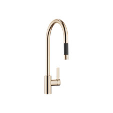 Dornbracht TARA ULTRA Single-lever mixer Pull-down Brushed Champagne 22kt Gold 