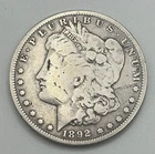 1892 S RARE DATE Morgan Silver Dollar  90% Silver -YOU GRADE-