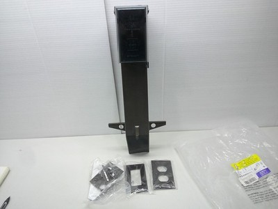 Arlington Outdoor Garden Post with Integrated Cover for Power GPD19BRGC
