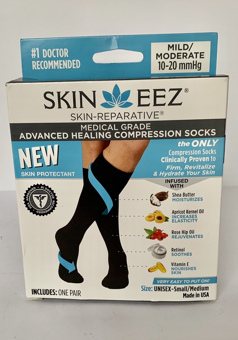 Skineez Medical Grade Advanced Hydrating Compression Socks 1020 mmHg