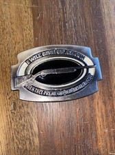 "My Cold Dead Fingers" Belt Buckle. Numbered. Nice Condition.