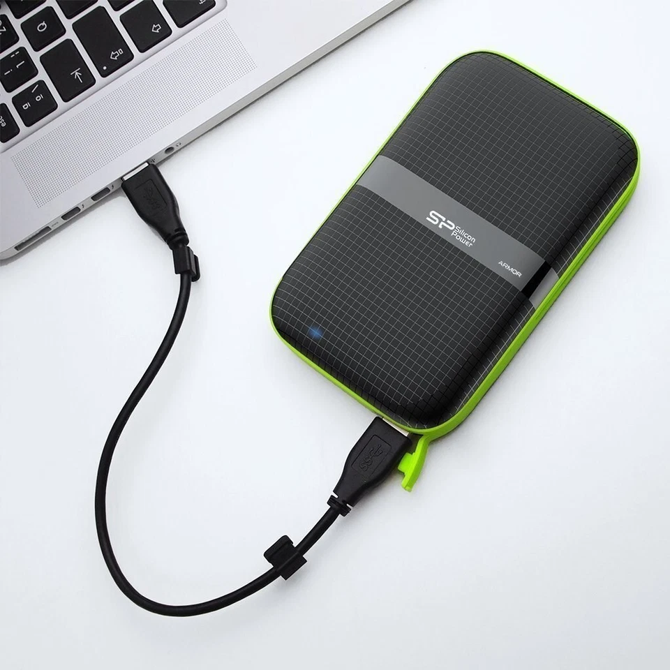 4712702658521 Silicon Power Armor A60 external hard drive 5000 GB Black, Green S - Image 3 of 4