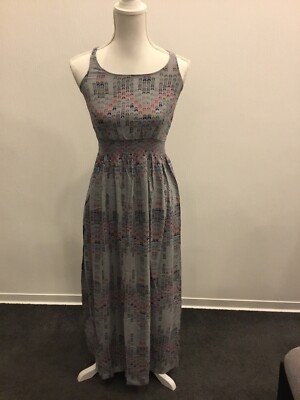Fresh Made Damen Kleid Grau Gr. S