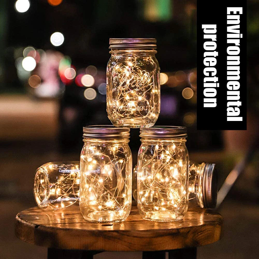 String lights in a jar deals