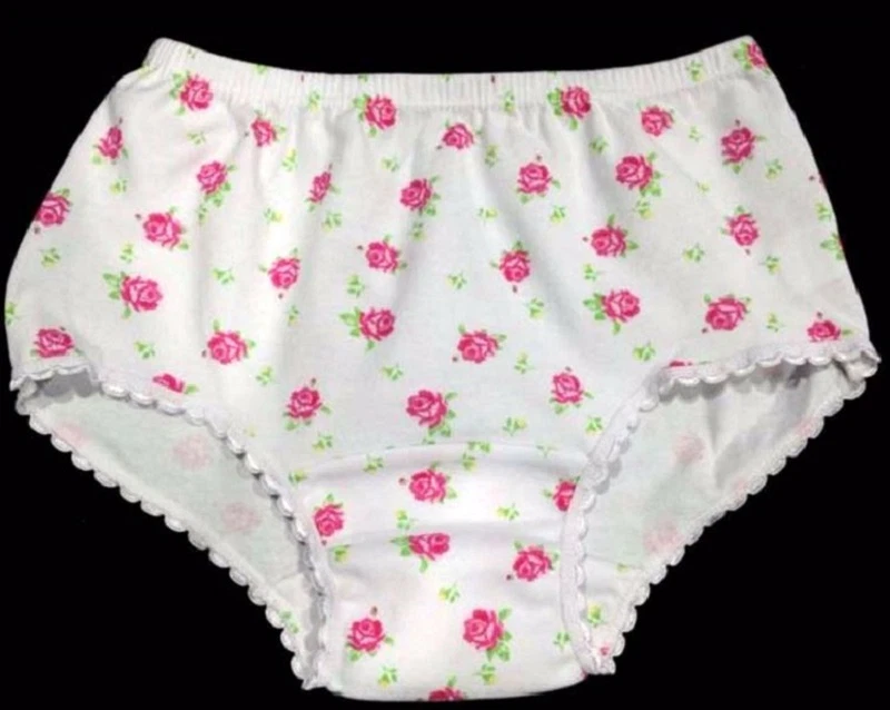 4pk Girl's Underwear 100% Cotton Colors Designs Infant Toddler Preteen Size 1-12 - Image 4 of 4