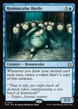 1x Homunculus Horde - NM - See Pic for Set - SPARROW MAGIC mtg
