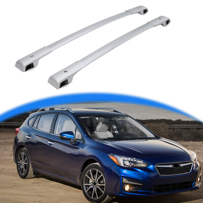 Sliver Cross Bars Fit For Subaru Impreza 2012-2019 Cargo
