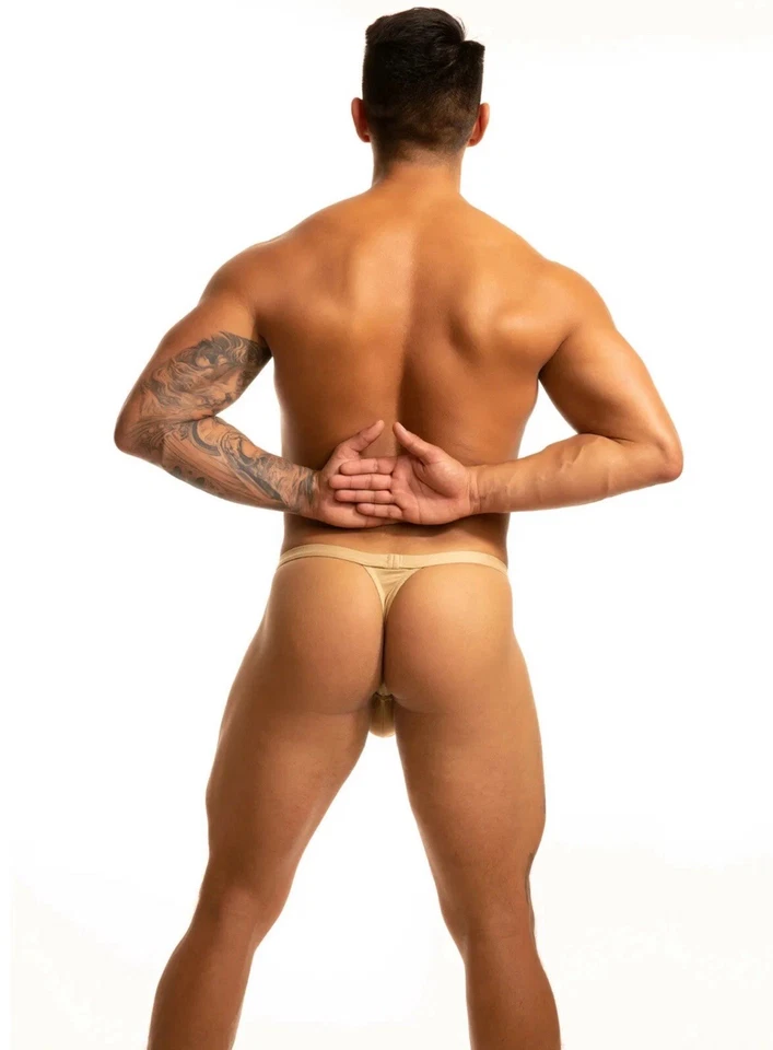 Bodywear N2N BV11 Tanga Vintage Escovada Dijon Tamanho Pequeno - Imagem 2 de 2