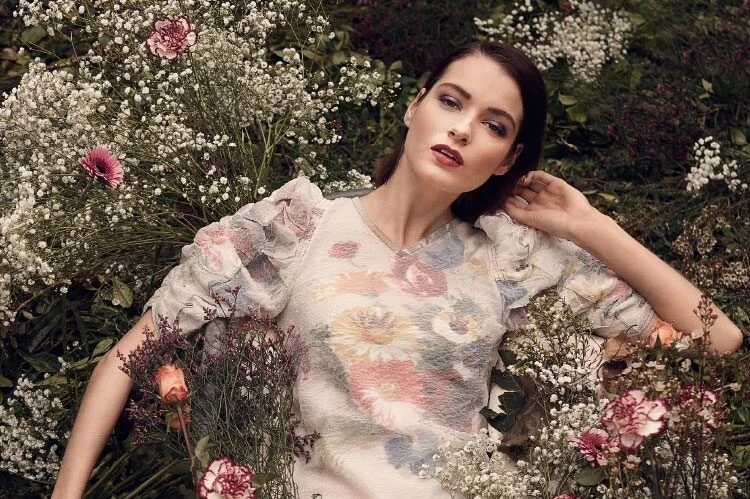 Celine on sale floral dress