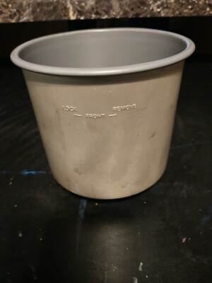 Welbilt Bread Machine Maker ABM-100-2 metal pot pan used