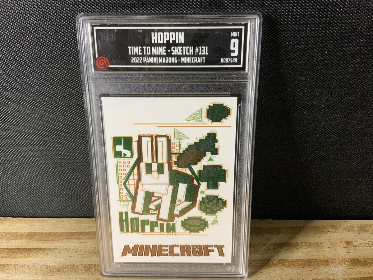 Panini Minecraft Time To Mine Trading Cards Card TCCG 9 Mint Sketch Card Hoppin Panini Minecraft Time To Mine Trading Cards Card TCCG 9 Mint Sketch Card Hoppin