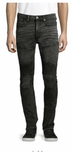 No Boundaries Mens Moto Skinny Black 