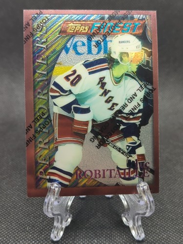 1995 Finest Luc Robitaille [w/ Coating] #24 card